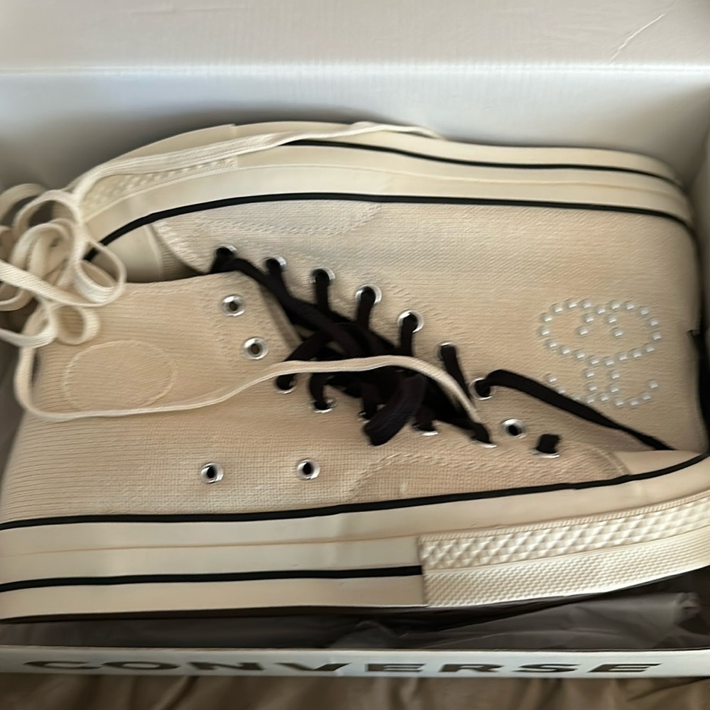 Stussy converse all star high chuck 70s